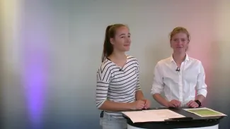 Fête de l'école - Interview 2 - Léane Favre