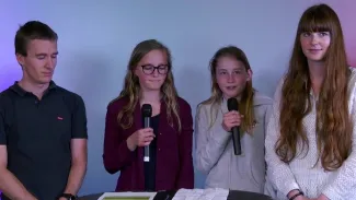Fête de l'école - Interview 6 - Damien Girod et Milène Campana
