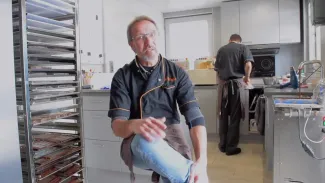 Reportage sur le chocolat de Leysin, M. Daujat