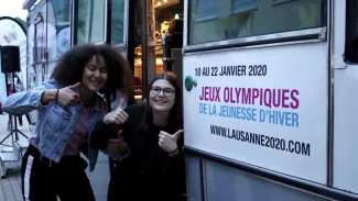 Interview Radiobus ESOL / JOJ2020 - Thibault Métraux (filmé)