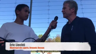 Interview d'Eric Liechti, municipal des sports pour la commune d'Ormonts-Dessus