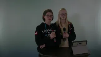 Reportage JOJ du mardi 14 janvier 2020 - Interview de Mme Terzi, Le Bazar des Alpes