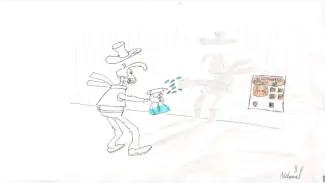 Analyse d'un dessin de presse lié au Coronavirus - Nathanaël