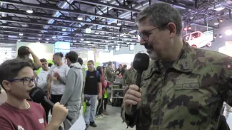 Reportage vidéo réalisé au salon : mardi 15.11.2022