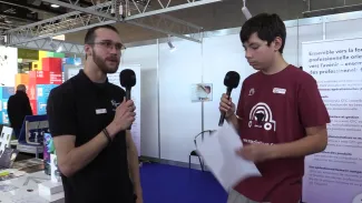 Reportage vidéo réalisé au salon : mercredi 16.11.2022