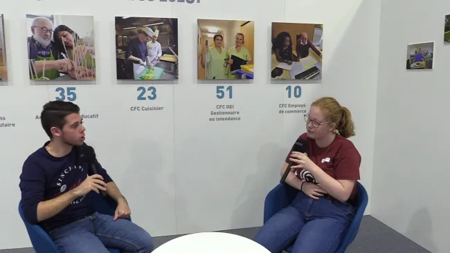 Reportage vidéo réalisé au salon : mercredi 16.11.2022