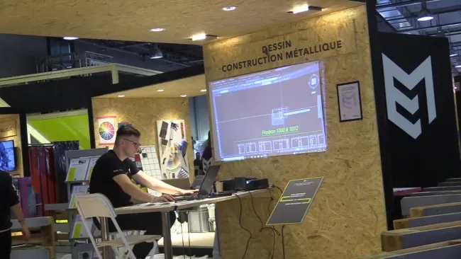 Reportage vidéo réalisé au salon : vendredi 18.11.2022