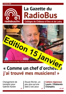  La Gazette du RadioBus : 15 janvier 2020