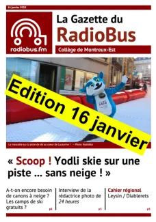 La Gazette du RadioBus : 16 janvier 2020