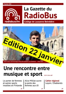  La Gazette du RadioBus : 22 janvier 2020