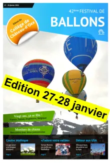 La Gazette Radio Ballons : 27 et 28 janvier 2020