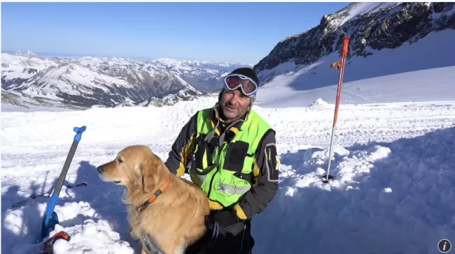 Interview de Monsieur Olivier Bally, conducteur de chien à la colonne de secours