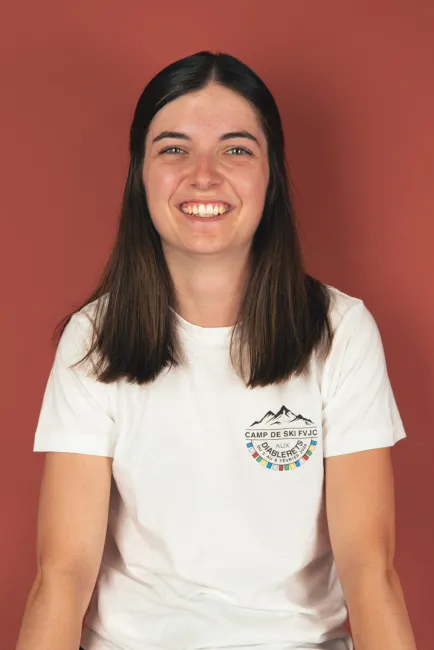 Camp de ski FVJC - Interview Léane Favre