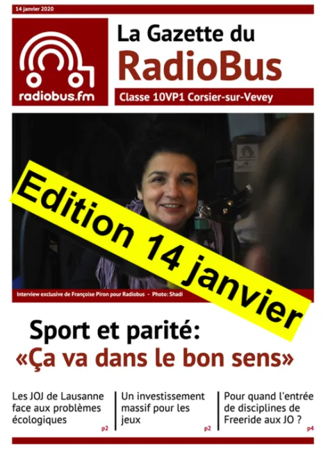 La Gazette du RadioBus : 14 janvier 2020