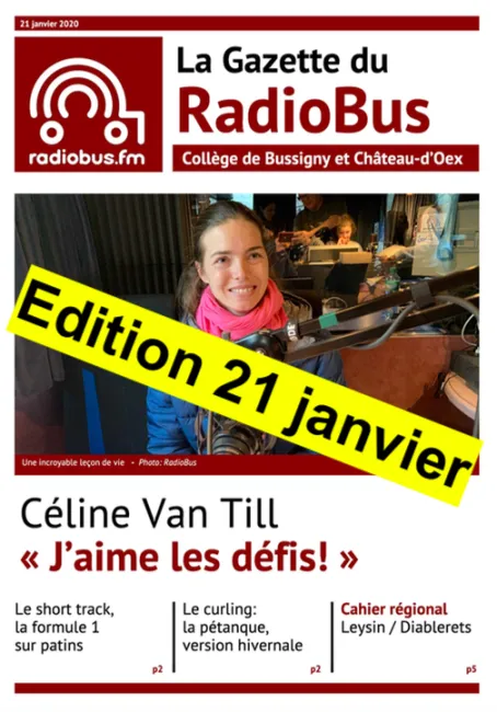 La Gazette du RadioBus : 21 janvier 2020