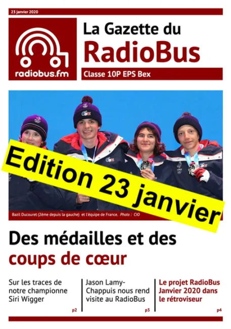  La Gazette du RadioBus : 23 janvier 2020