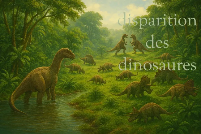 Disparition des dinosaures