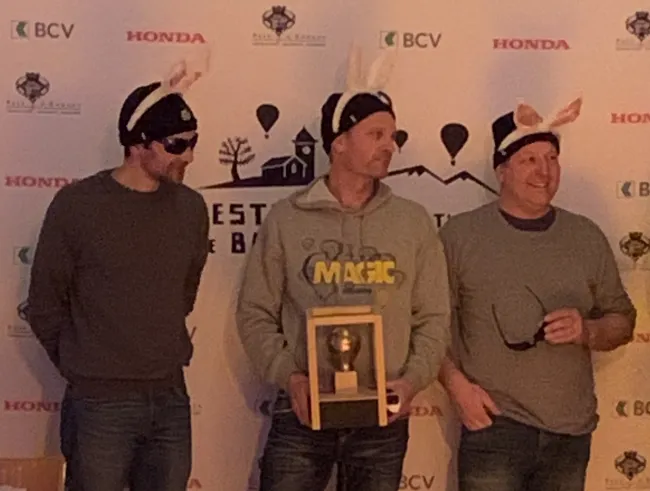 Radio Ballons, Interview de Pierrick Duvoisin, Arnaud Favre, Fred Favre à propos de la course David Niven
