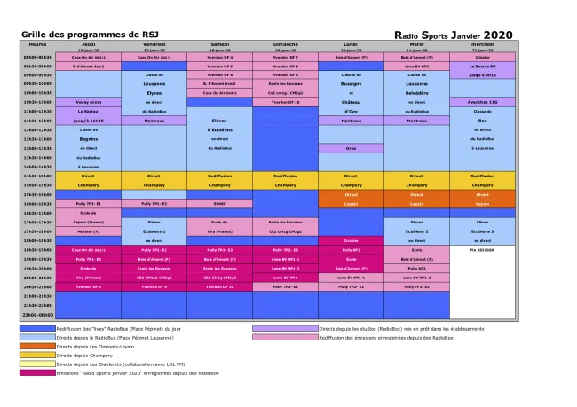 Grille des programmes RSJ 2020 version définitive 08.01.2020