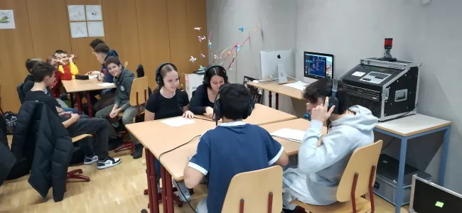la vie de l'école au CO Fully-Saxon