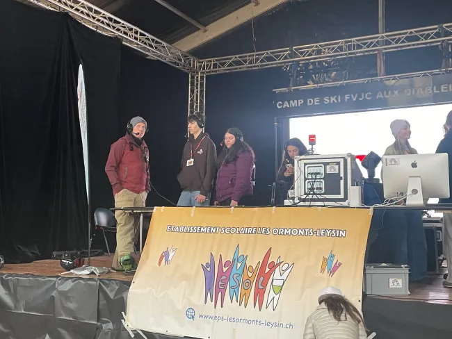 Camp de ski FVJC - Interview Julien Durussel 