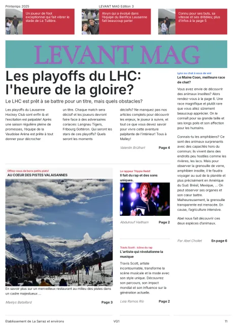 Levant Mag 3
