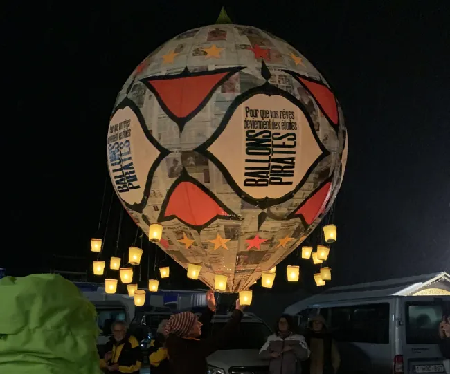 Radio Ballons, interview de Laurent pour ballons pirates