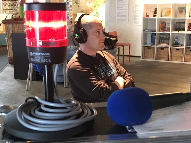 radio Ballons à L'Espace Ballon avec Monsieur Xavier Feal